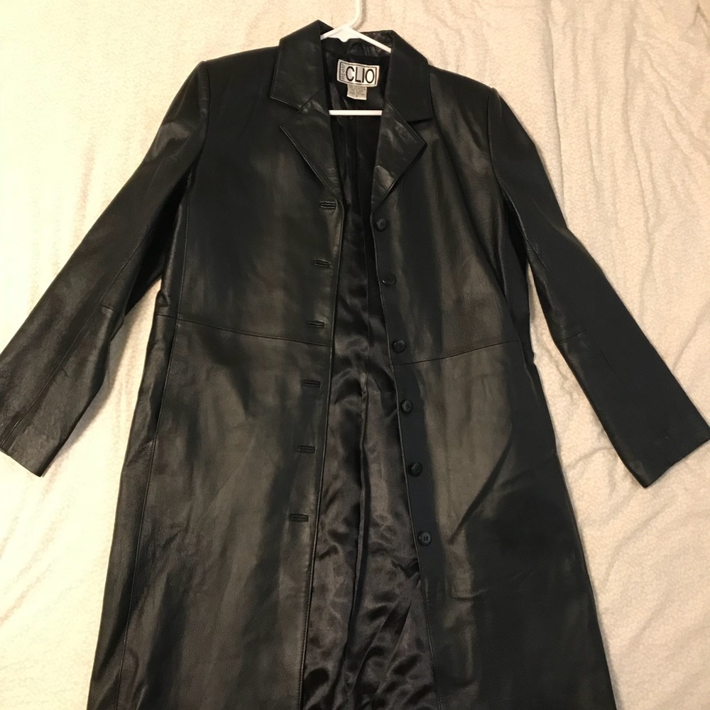 Clio leather jacket